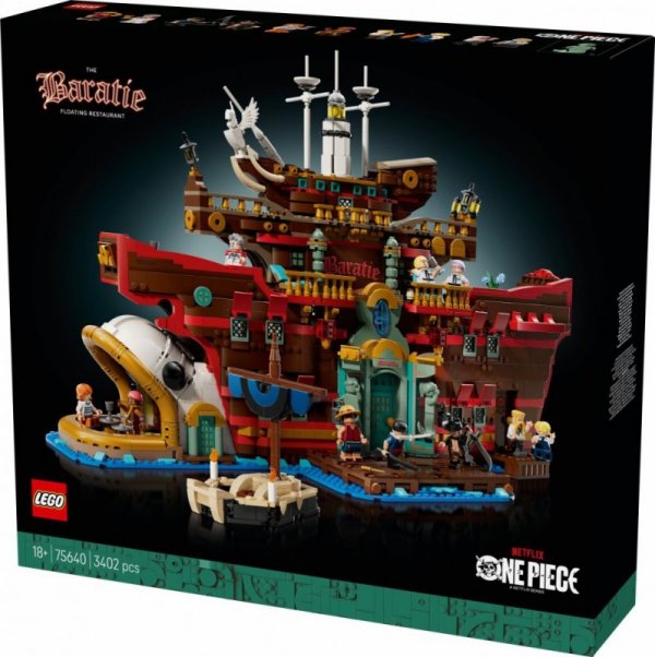 LEGO Klocki One Piece 75640 Pływająca restauracja Baratie