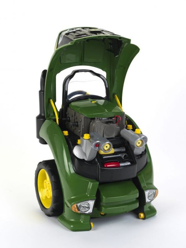 Klein Traktor do skręcania John Deere z silnikiem