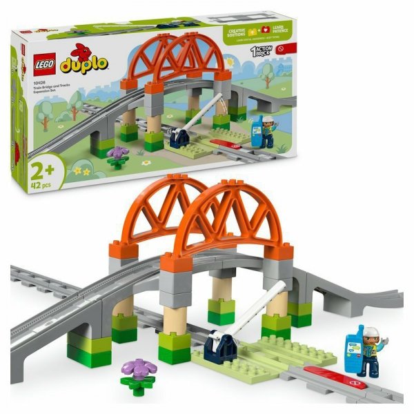 LEGO 10426 DUPLO TOWN Most i tory kolejowe - zestaw rozszerzający 3p