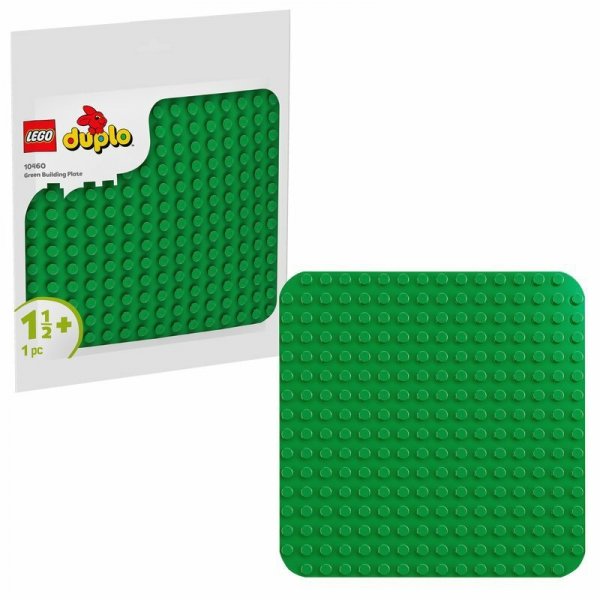 LEGO 10460 DUPLO CLASSIC Zielona płytka konstrukcyjna 10p