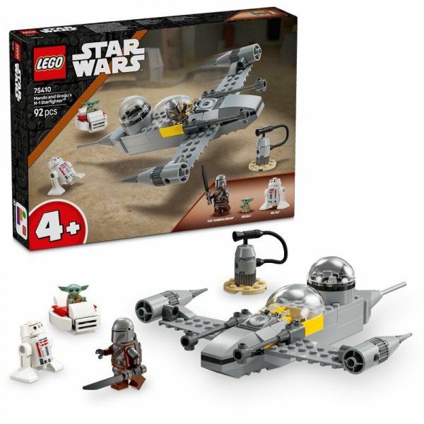 LEGO 75410 STAR WARS Myśliwiec N-1 Mando i Grogu p8