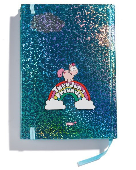 NICI Notatnik w twardej oprawie Theodor 14x20cm 43555