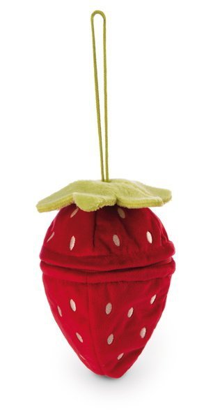 NICI 49434 Maskotka mrówka Enzi 13cm z pętelką w truskawce GREEN