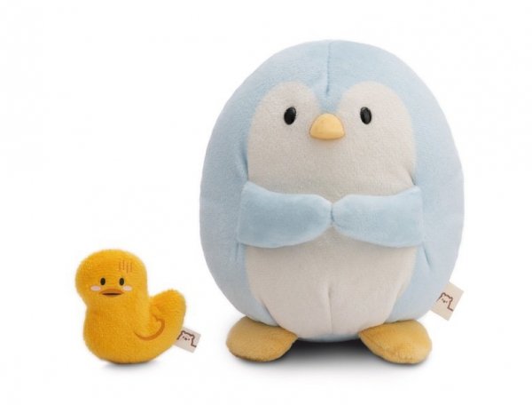 NICI 61409 Maskotka Pingwin Waddle 27cm z kaczką MyMochi