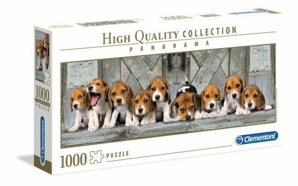 Clementoni Puzzle 1000el Panorama Beagles 39435 p6