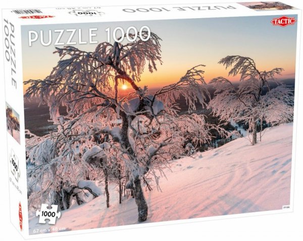PROMO Puzzle 1000el Around the World: Pyhä, Finnish Lapland TACTIC