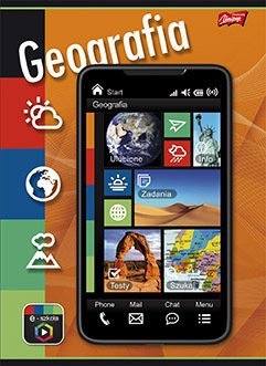 PROMO Zeszyt A5 60k kratka Geografia p10 UNIPAP MAJEWSKI cena za 1 sztukę