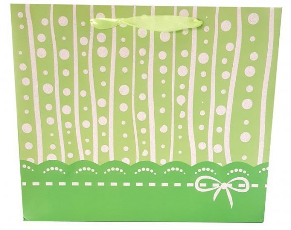 Torebka ozdobna prezentowa 4wz 1449A 42x33x12cm p12, mix cena za 1 szt