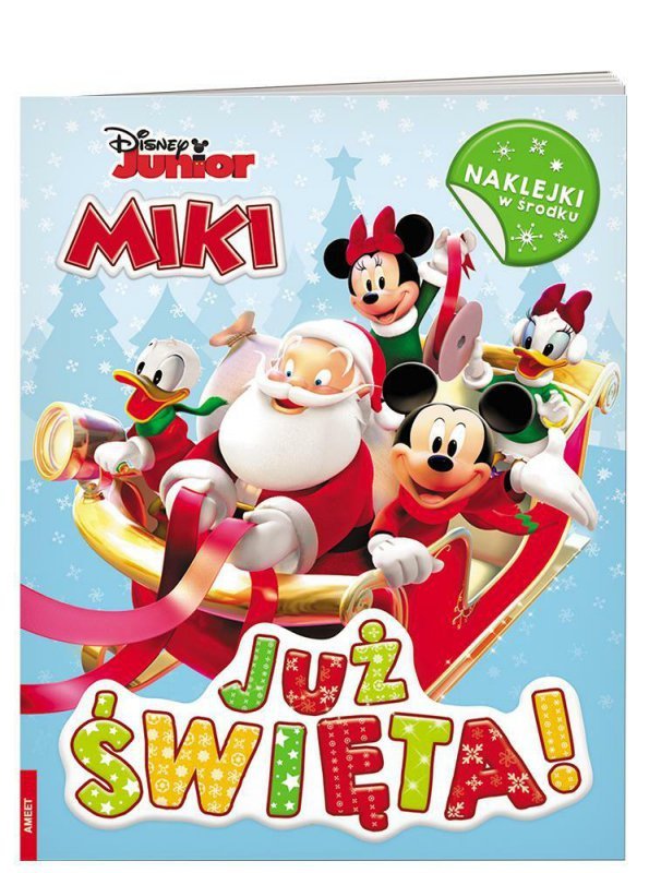 Książka Disney junior. Miki. Już święta! ZIM-9101