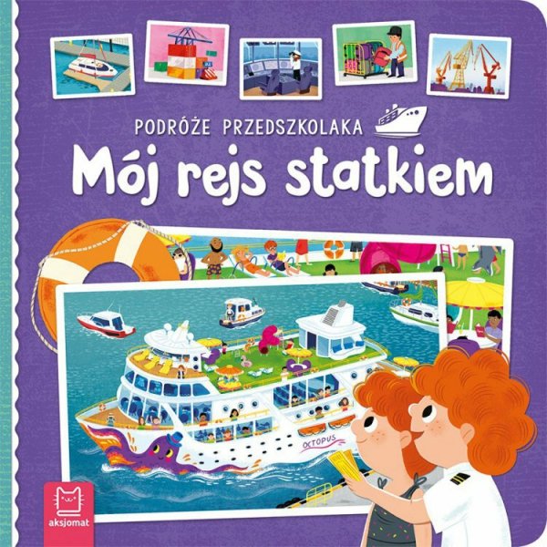 Książeczka Podróże przedszkolaka. Mój rejs statkiem