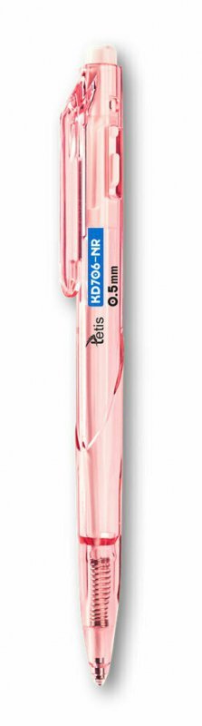Długopis tetis KD706-NR 0,5mm obudowa różowa wkład olejowy niebieski p25 cena za 1 szt