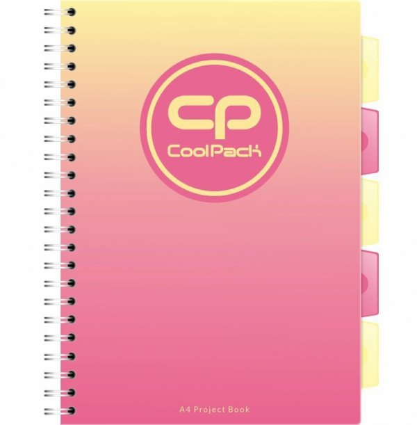Kołozeszyt A4 100k Gradient peach 03098 CoolPack