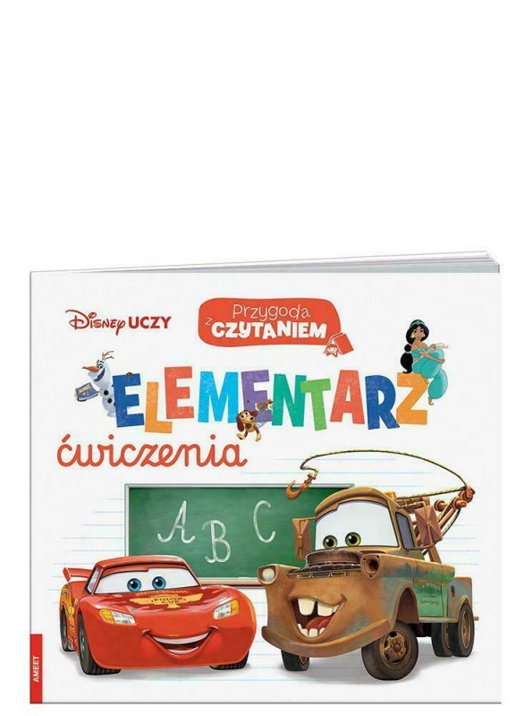 Książeczka Disney uczy. Przygoda z czytaniem Elementarz. Ćwiczenia PCC-9303