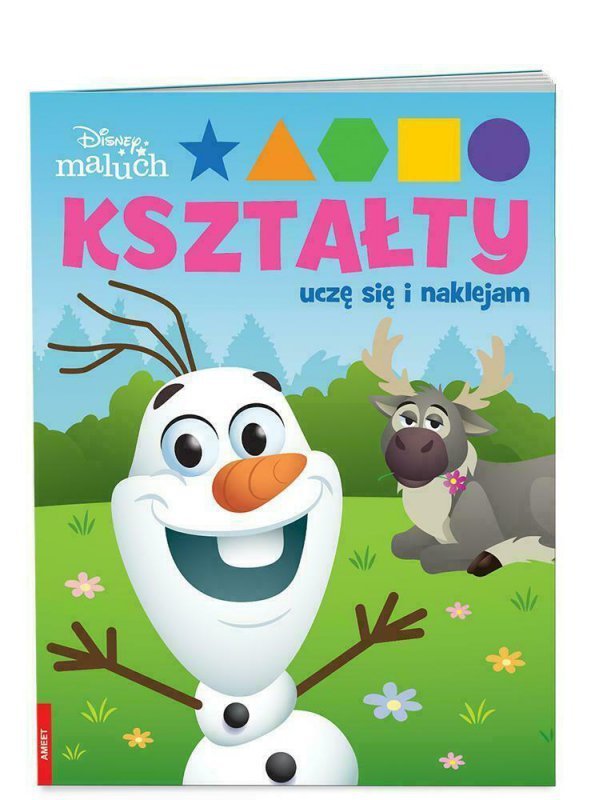Książeczka Disney Maluch. Kształty. Uczę się i naklejam FIG-9203