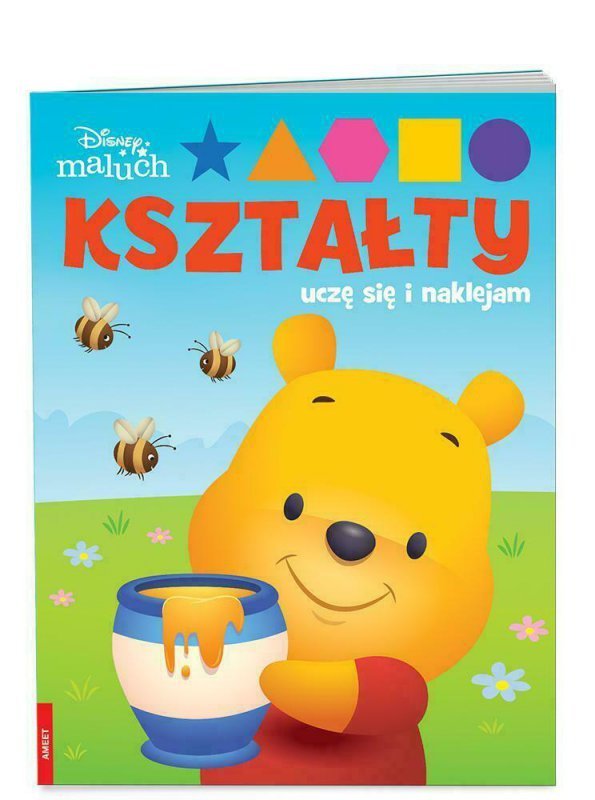 Książeczka Disney Maluch. Kształty. Uczę się i naklejam FIG-9204