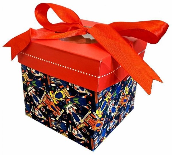 Pudełko prezentowe JP3000A 22x22x22cm mix cena za 1 szt