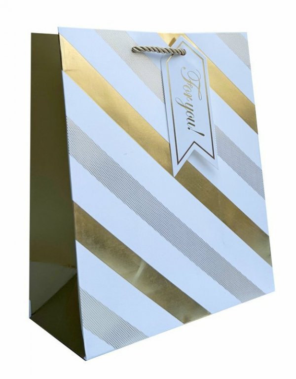 Torebka ozdobna prezentowa JP 620C 18x23x10cm mix cena za 1 szt