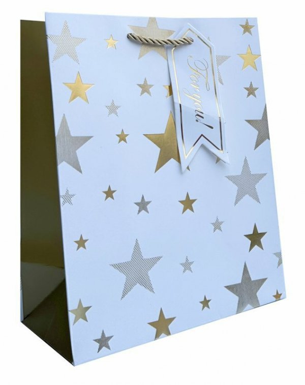 Torebka ozdobna prezentowa JP 620A 30x41,5x12cm mix cena za 1 szt