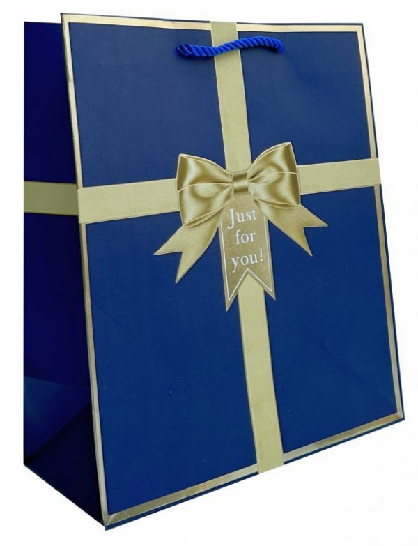 Torebka ozdobna prezentowa JP 502C 18x23x10cm mix cena za 1 szt