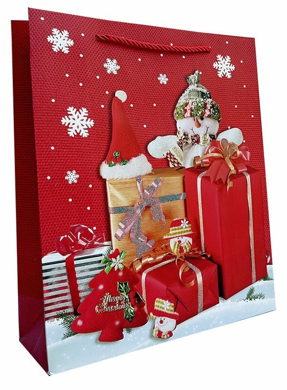 Torebka ozdobna prezentowa 4wz 31x41,5x12cm JP 954A mix cena za 1 szt