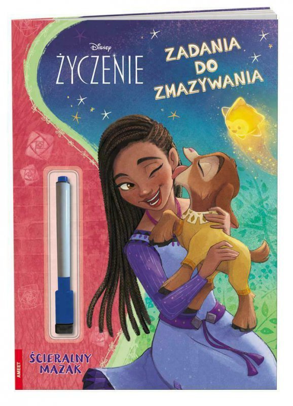 Książeczka Disney Życzenie. Zadania do zmazywania PTC-9113
