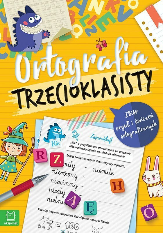 Książeczka Ortografia trzecioklasisty. Wydanie III
