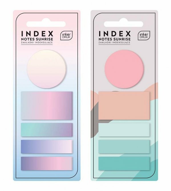 Zakładki indeksujące Sunrise mix 125 sztuk cena za 1 szt