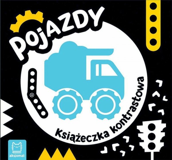 Książeczka kontrastowa. Pojazdy.