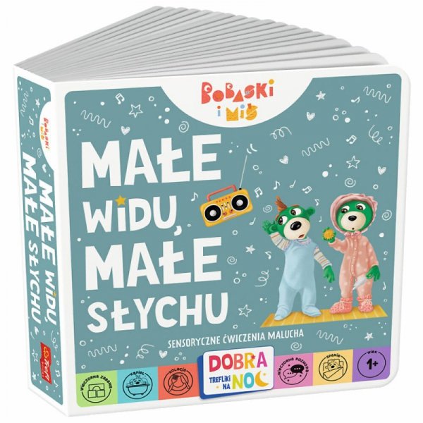 PROMO Książka Bobaski i Miś. Małe widu, Małe słychu 68434