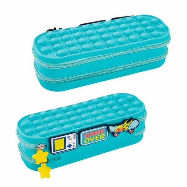 PROMO Piórnik dwukomorowy POP IT GAMER MP