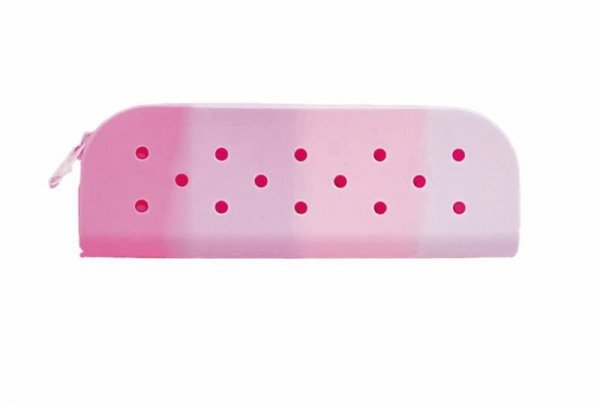 PROMO Piórnik z wpinkami różowy STN 9117
