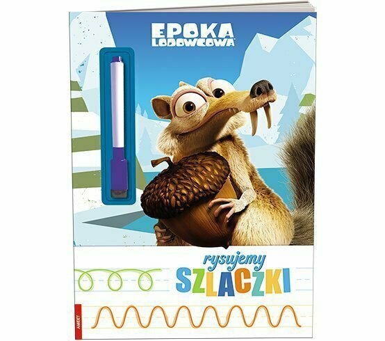Książeczka Epoka Lodowcowa. Rysujemy Szlaczki KSS-9113