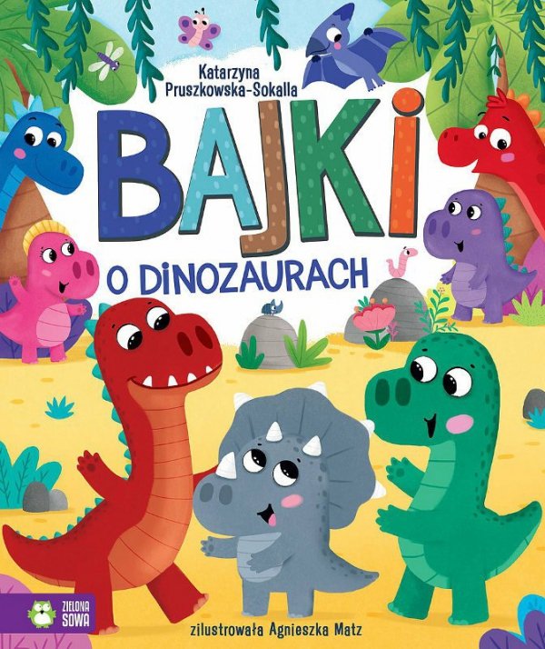 Książeczka Bajki o dinozaurach