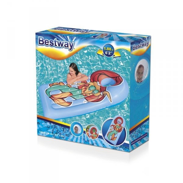 PROMO Materac dmuchany z bajkową postacią 178x84x25cm 43421 BESTWAY mix cena za 1 szt