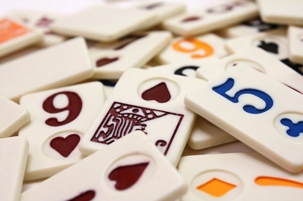 PROMO Rummy Gra Logiczna z karcianymi symbolami 02324 TACTIC