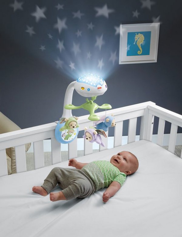 Fisher-Price Karuzela z misiami CDN41 p2 MATTEL