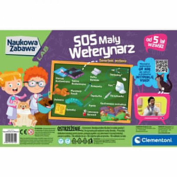 Clementoni Naukowa zabawa. SOS Mały Weterynarz 50712 p6