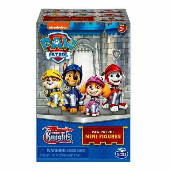 PROMO PAW PATROL Psi Patrol: Odważni Rycerze Mini Figurki, p24 6062143 Spin Master MIX cena za 1 szt