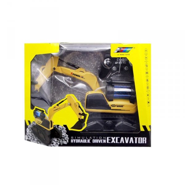 PROMO Koparka zdalnie sterowana z napędem hydraulicznym w pudełku 1006460 NORIMPEX
