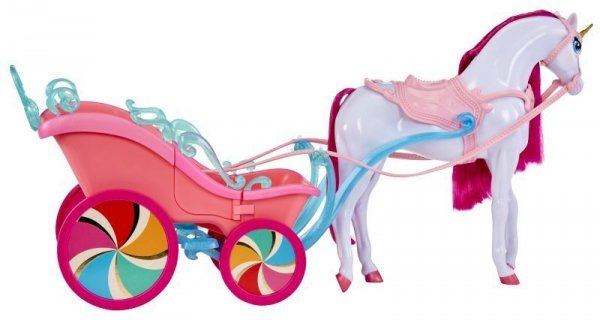 MGAs Dream Ella Candy Carriage and Unicorn / Karoca i Jednorożec 583318