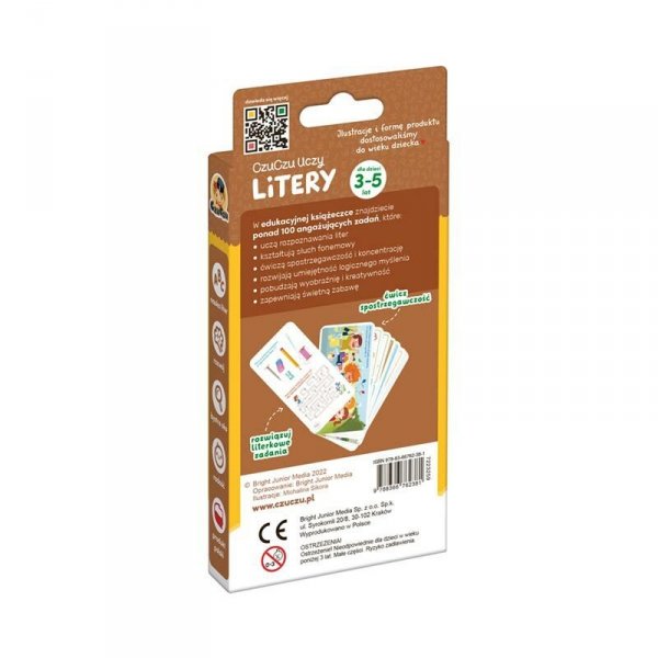 CzuCzu uczy Litery 3-5 lat