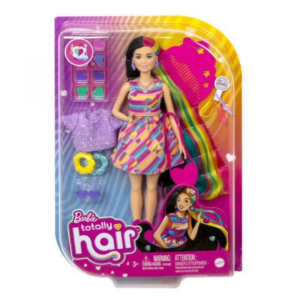 Barbie Lalka Totally Hair HCM90 HCM87 MATTEL