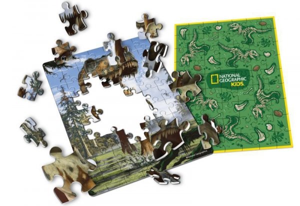 Puzzle Tyranozaur Rex 63el National Geographic DS1041H Cubic Fun