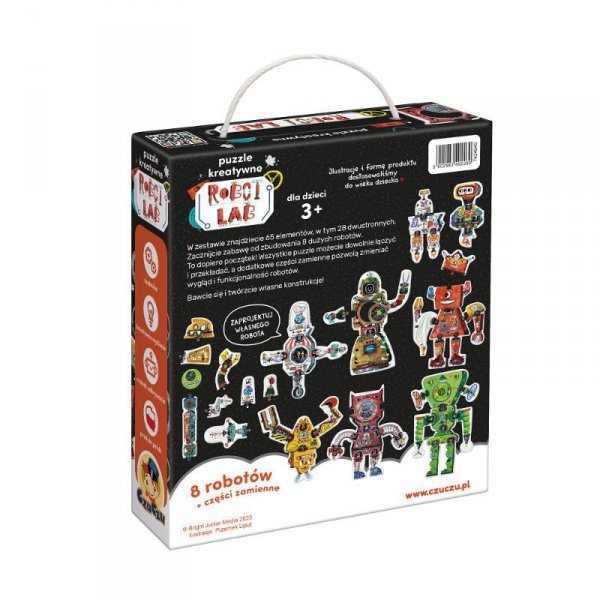 CzuCzu Puzzle kreatywne Robot Lab