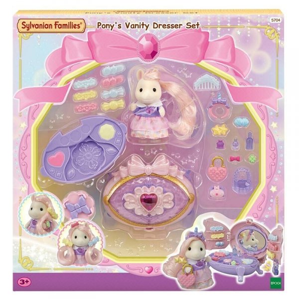 Sylvanian Families Toaletka z lustrem Pony 5704 p6