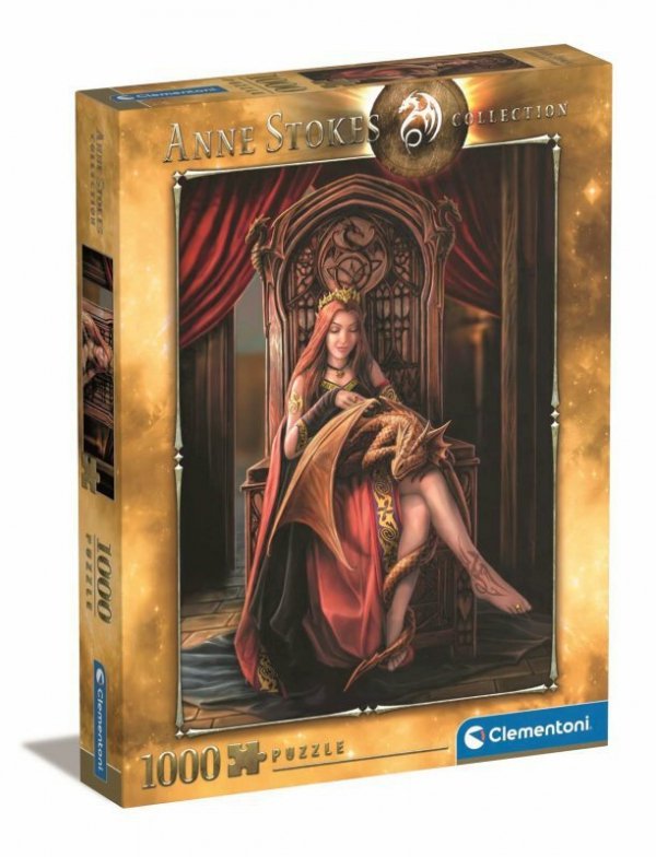 Clementoni Puzzle 1000el Anne Stokes Collection Friends Forever 39716