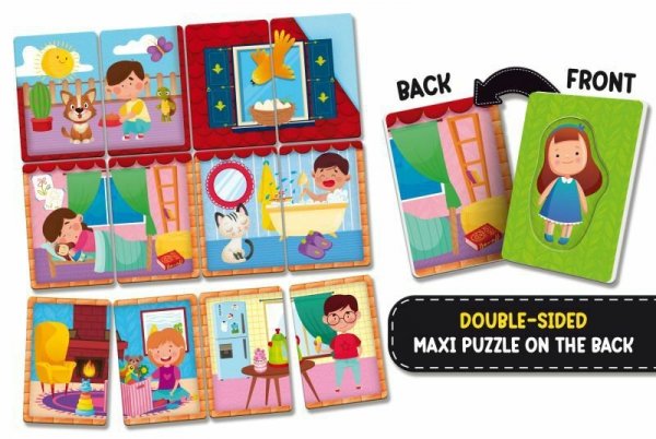 PROMO Montessori Baby Dwustronne karty aktywności Activity Double Cards LISCIANI 100620