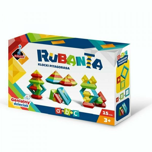 Klocki Pitagorasa 15el Rubanta ASKATO 119397