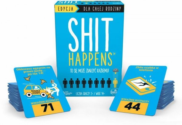 PROMO GOLIATH Shit Happens Edycja Rodzinna gra 301474