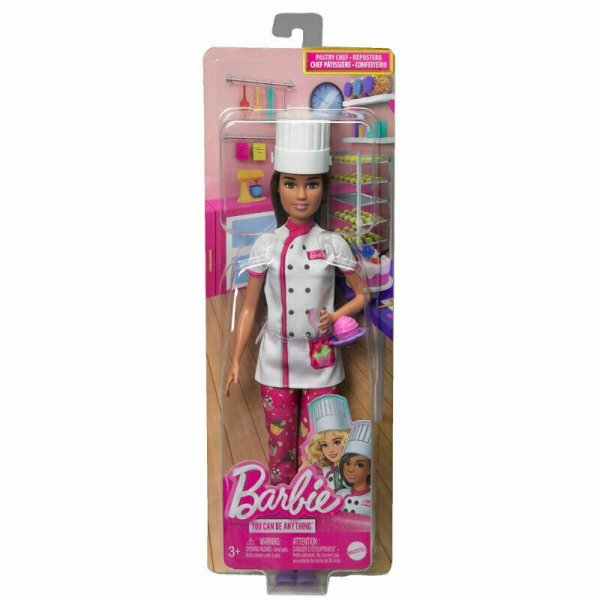 Lalka Barbie Kariera Cukiernik HKT67 MATTEL